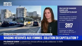 Agresseurs: "Il faut que ce soit eux qu'on exclue et pas les femmes", déclare Anne-Cécile Malfert, présidente de la Fondation des Femmes