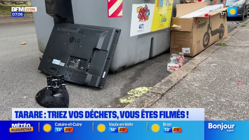 Tarare: contre les déchets sauvages, la mairie se pare d'un système de vidéoprotection (1/1)