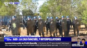 Les forces de l'ordre sont intervenues ce dimanche pour déloger des opposants à l'A69 qui organisaient une ZAD près du tracé de la future autoroute