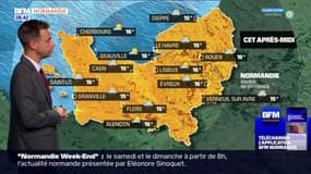 Météo Normandie: quelques averses ce jeudi, jusqu'à 16°C à Rouen et Alençon