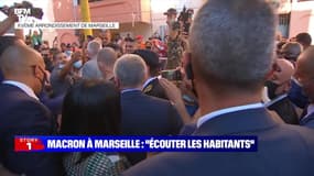 Story 3 : Emmanuel Macron, bain de foule dans la cité - 01/09