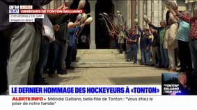 Obsèques de "Tonton" Galliano: le dernier hommage des hockeyeurs à Gap