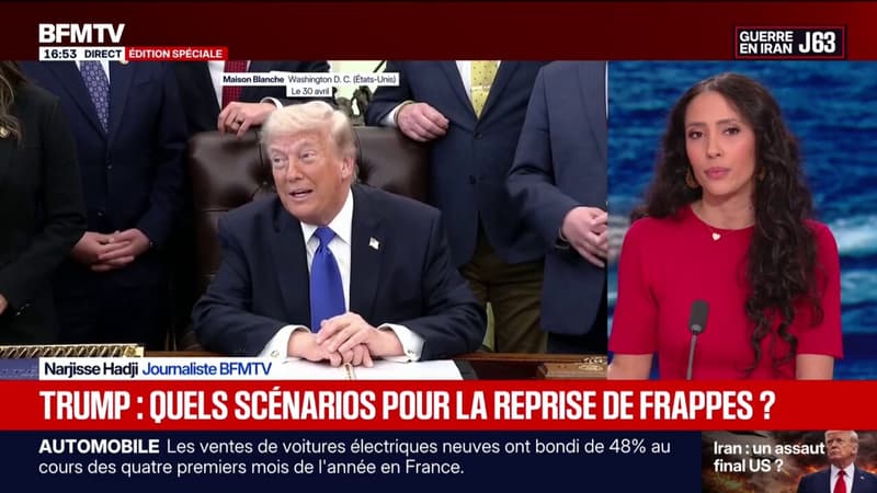 Iran: le commandement central des États-Unis a présenté trois scénarios militaires à Donald Trump