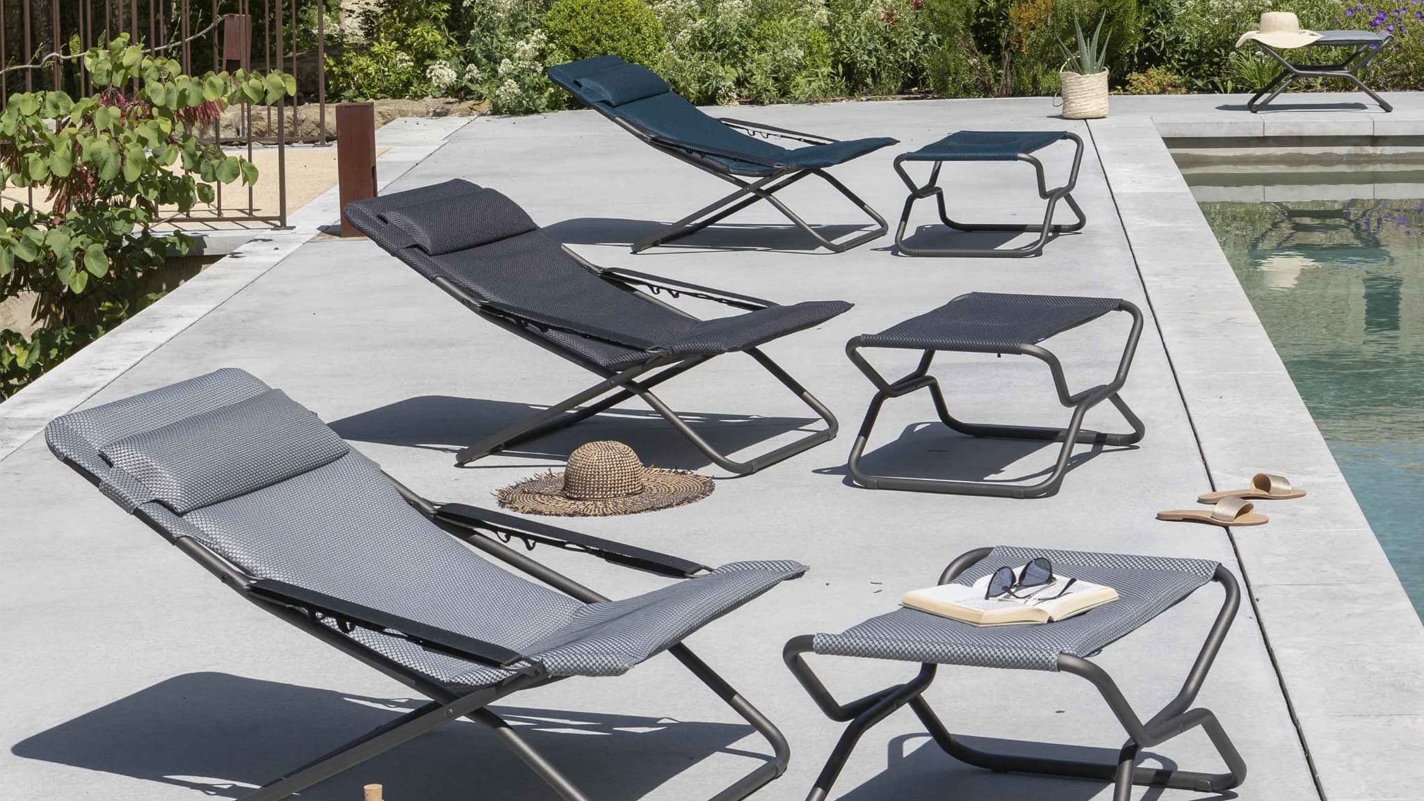 Fauteuil de piscine Lafuma Mobilier. 