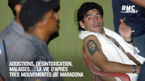 Addictions, Désintoxication, malaises… La vie d’après très mouvementée de Maradona