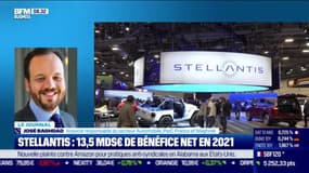 Stellantis: 13,3 milliards d'euros de bénéfice net en 2021