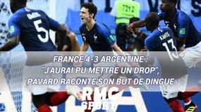 France 4-3 Argentine : "J'aurais pu mettre un drop", Pavard raconte son but de dingue