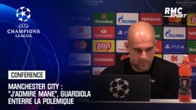 Manchester City : "J'admire Mané", Guardiola enterre la polémique