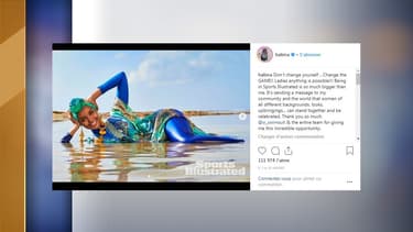 Halima Aden est devenu la première femme à poser en burkini dans Sports Illustrated.