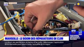 Marseille: les réparateurs de climatisations très sollicités en période de canicule