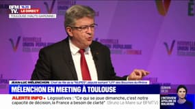 Jean-Luc Mélenchon: "Hier, c'était la journée bidouillage des résultats par Monsieur Darmanin"