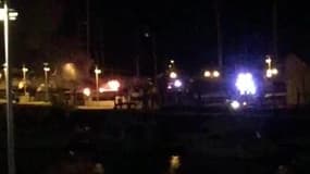 Bateau en feu dans le port de Saint-Gilles-Croix-de-Vie - Témoins BFMTV