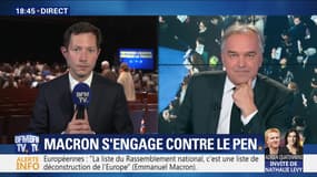 Duel RN/LaREM aux Européennes: "Ce match me paraît artificiel et dangereux pour l’Union européenne", François-Xavier Bellamy