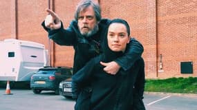 Mark Hamill et Daisy Ridley