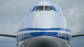 L'avant d'un Boeing