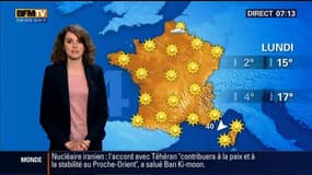 La météo pour ce vendredi 3 avril 2015