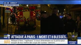 Attaque au couteau à Paris : un mort et huit blessés