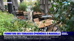 Fermeture des terrasses éphémères à Marseille