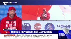 Story 4 : Le rappeur Kaotik 747 explique pourquoi il a participé au rassemblement des policiers - 19/05