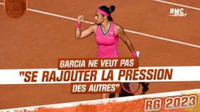Roland-Garros : Garcia ne veut pas "se rajouter la pression des autres"