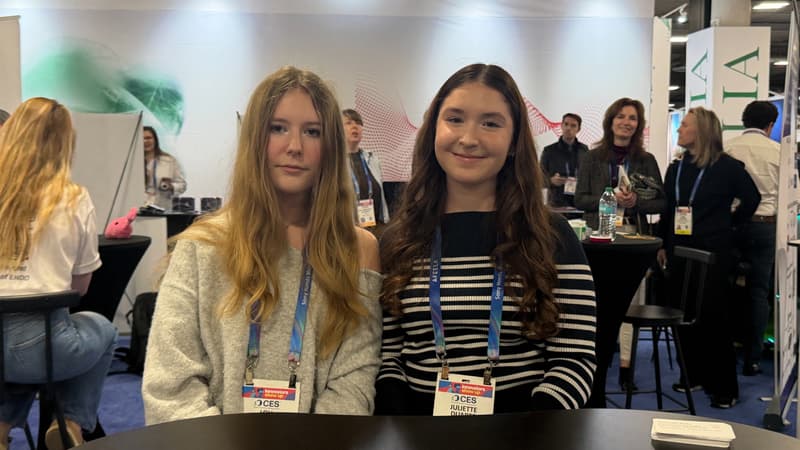 Lou et Juliette, 14 et 17 ans, ont vécu leur premier CES à Las Vegas: "Ce n’est pas facile d’être une femme dans la tech. Mais il faut que ça change"