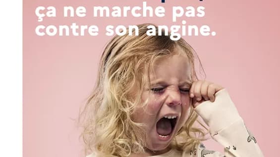 Une affiche dans le cadre de la campagne "Les antibiotiques: bien se soigner, c'est d'abord bien les utiliser", en 2022.