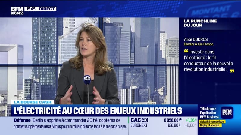 La bourse cash : "Investir dans l'électricité : le fil conducteur de la nouvelle révolution industrielle" - 10/11