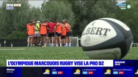 Nord: l'Olympique Marcquois Rugby vise la Pro D2