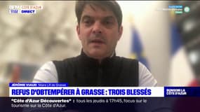 Grasse: le maire, Jérôme Viaud, revient sur le refus d'obtempérer où trois policiers municipaux ont été blessés
