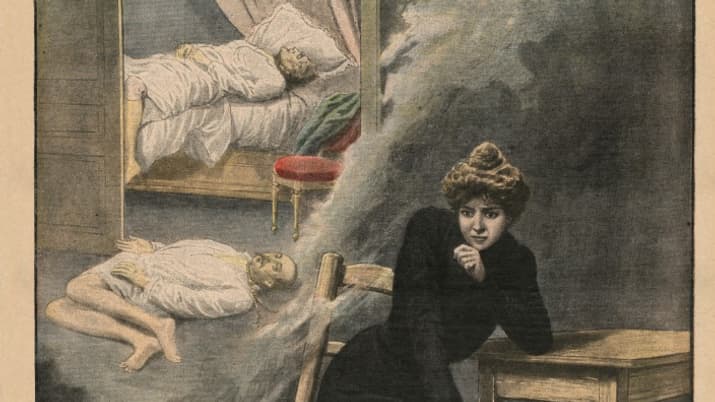 Marguerite Steinheil (1869-1954) dans sa prison - Le Petit Journal, decembre 1908 Marguerite Steinheil (1869-1954) dans sa prison - Le Petit Journal, decembre 1908