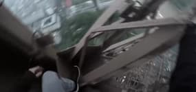 Deux touristes russes escaladent la Tour Eiffel sans aucun équipement de sécurité