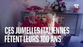 Ces jumelles italiennes fêtent leurs 100 ans... et elles n'ont jamais quitté leur village