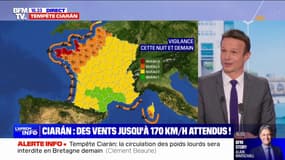 Tempête Ciarán: 10 nouveaux départements passent en vigilance orange