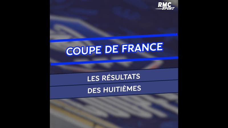 Coupe de France : Tous les résultats des huitièmes de finale