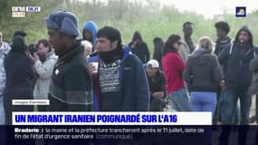 Dunkerque: un migrant iranien poignardé sur l'A16