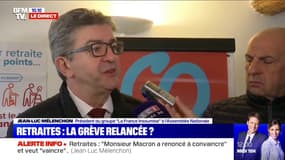 Pour Jean-Luc Mélenchon, Emmanuel Macron est "le seul responsable de toute la violence"
