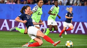 Gaëtane Thiney lors de France-Nigeria