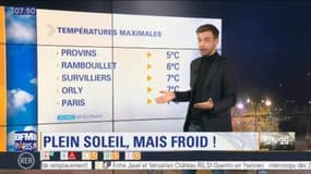 Meteo en Ile-de-France: un temps froid mais ensoleillé pour les derniers jours de 2019