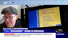Fabien Villedieu (Sud Rail): "On n'appelle pas à la grève ce week-end" 