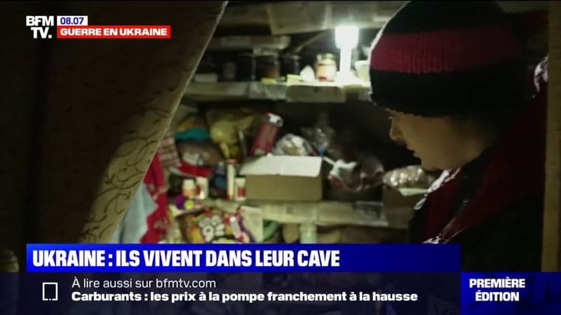 Ukraine: à Lyman, ville libérée il y a un mois, des habitants vivent dans une cave pour se protéger du froid