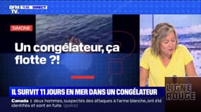 Comment un homme a-t-il réussi à survivre 11 jours en mer dans un congélateur? BFMTV répond à vos questions