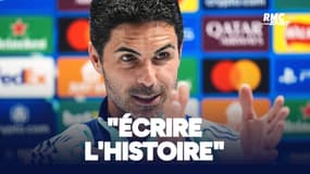Arsenal-PSG : "Nous sommes en train d'écrire l'histoire", Arteta prévient les Parisiens 