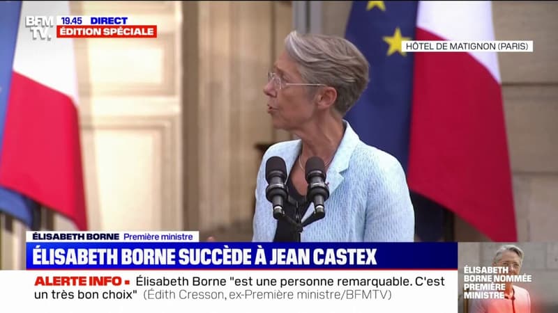 Élisabeth Borne à Jean Castex: 