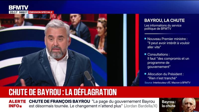 Chute de Bayrou: 