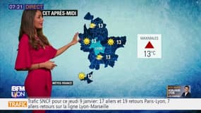 Météo à Lyon ce 9 janvier: un ciel bleu et ensoleillé, jusqu'à 13°C l'après-midi