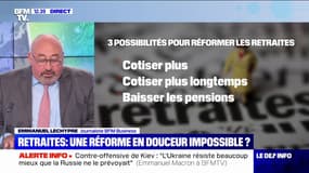 Retraites: une réforme en douceur impossible? 