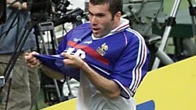 Le maillot de Zidane lors de la finale France-Brésil