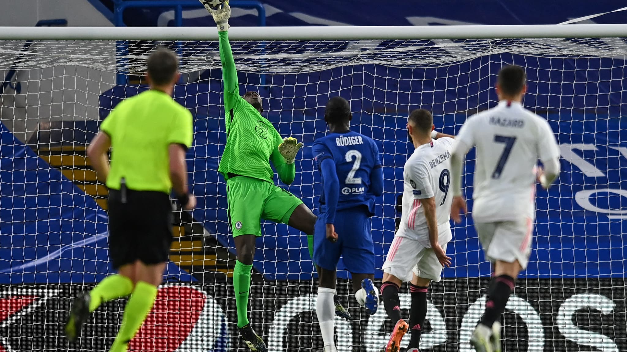 Edouard Mendy face au Real et Benzema Edouard Mendy face au Real et Benzema