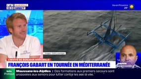 Marseille: François Gabart dénonce la pollution et le fait "d'attaquer" les océans avec les plastiques