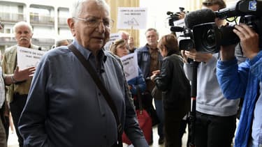 Jean Mercier à l'ouverture de son procès mardi, à Saint-Etienne.